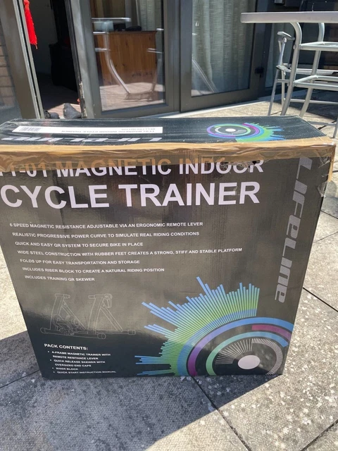 Lifeline magnetic top indoor cycle trainer